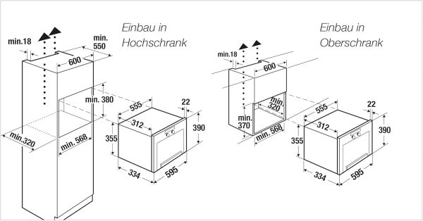K??ppersbusch MR6330.0S1 Einbau-Mikrowelle. Glas/Metall. Schwarz. Design-Kit Edelstahl vormontiert – Bild 2