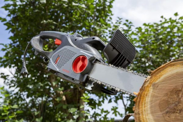 IKRA Elektro Kettensäge KSE 2400-40. 2.400 Watt. inkl. 2 Ersatzketten. Schwarz. 23514120-AZ2 – Bild 8