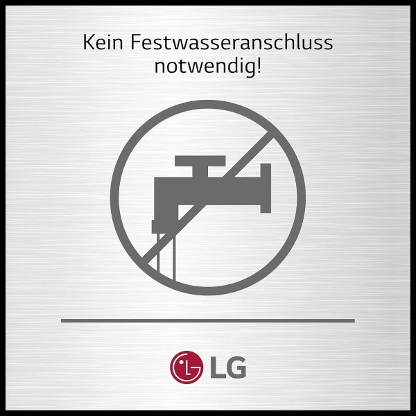 LG GSXV91BSAF. Klasse F. 635 L. Side-by-Side K??hlschrank mit InstaView. Total No Frost mit Gefrierfach. Crushed Ice - & Wasserspender mit UVnano. DoorCooling+. LINEARCooling. Wi-Fi ? Brushed Steel – Bild 2