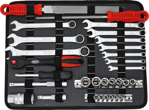 Famex 745-48 Alu Werkzeugkoffer bestückt mit hochwertigem Werkzeug Set - 164-tlg. – Bild 4