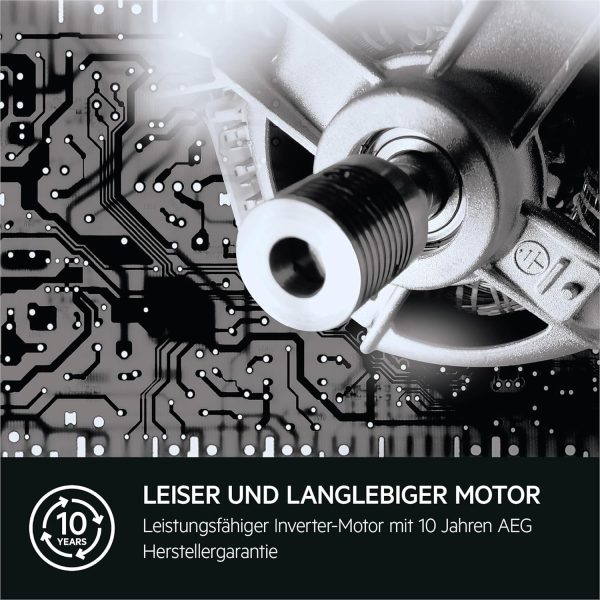 AEG L7WBA60680 Waschtrockner / DualSense - schonende Pflege / 8 kg Waschen / 5 kg Trocknen / D / energiesparend / Mengenautomatik / Nachlegefunktion / ProSteam - Auffrischfunktion / 1600 U/min Wei? – Bild 8