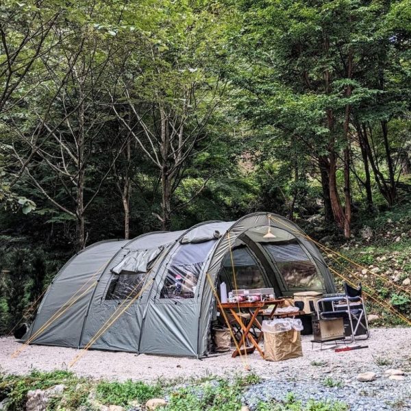 Zelt Relax6 f??r 6 Personen | Variables Tunnelzelt mit gro?em Vorraum. 5000 mm Wassers?ule | Abtrennbare Schlafkabine | Gruppenzelt. Campingzelt. Familienzelt – Bild 2