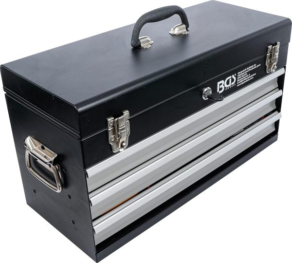 BGS 3350 | Elektriker-Metall-Werkzeugkoffer | 3 Schubladen | mit 147 Werkzeugen – Bild 3