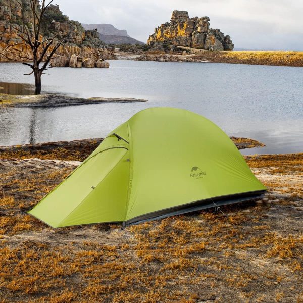 Naturehike Cloud up 1 Zelt Ultraleichte Zelt 1 Person Einzelzelt 1 Mann Zelt f??r 4 Jahreszeiten Zelt Camping Zelt – Bild 7