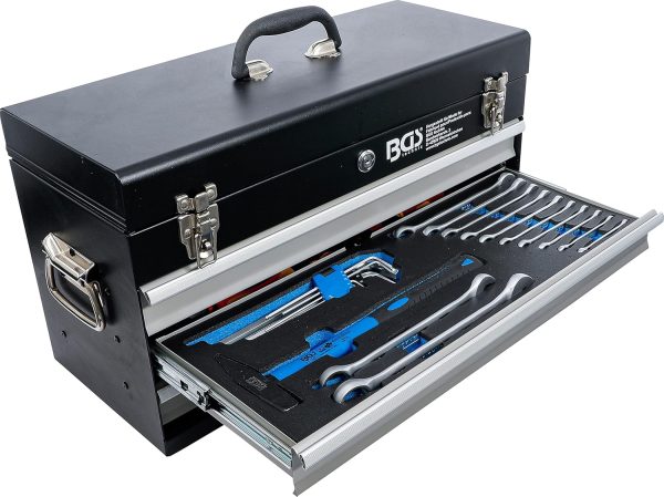 BGS 3350 | Elektriker-Metall-Werkzeugkoffer | 3 Schubladen | mit 147 Werkzeugen – Bild 7