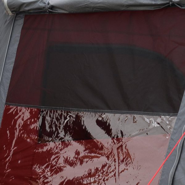 Lake 4 Campingzelt. 4 Personen Familienzelt. gro?. stabil. wasserdicht f??r Festival. tragbar. hohes Kuppelzelt mit Zwei Schlafkabinen und Vorraum mit Stehh?he. Zelt f??r Familien. Tunnelzelt – Bild 9