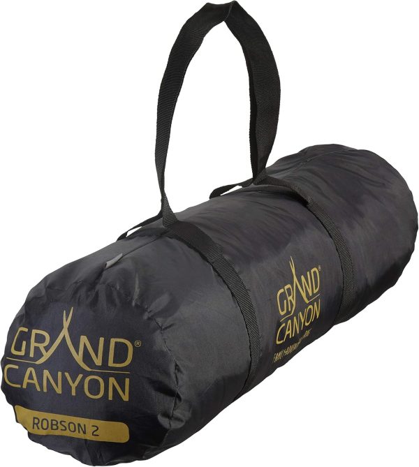 GRAND CANYON Robson 2. Tunnelzelt f??r 2 Personen. wasserdicht. viel Platz und Stauraum. Gute Bel??ftung. Zelt f??r Trekking. Camping. Outdoor – Bild 6
