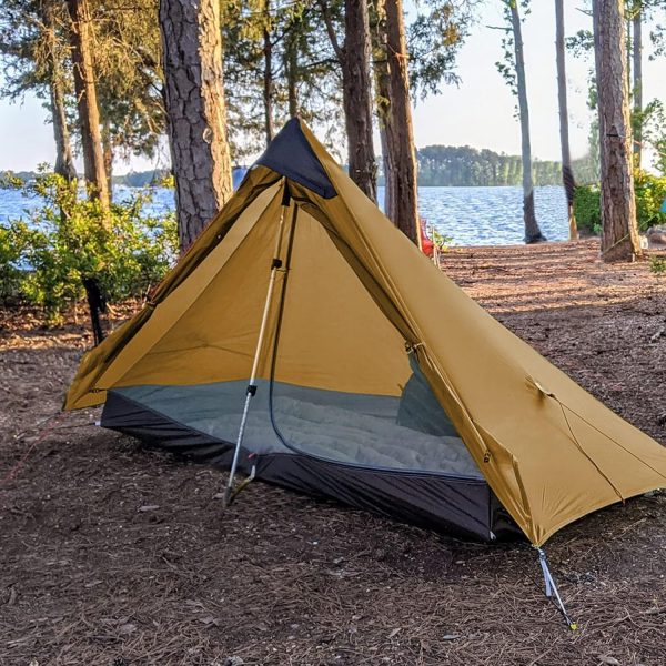 Night Cat Rucksack-Zelt Ultraleichtes wasserdichtes professionelles Wanderzelt f??r 1 2 Person Mann Camping Doppelschicht – Bild 6