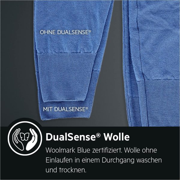 AEG L7WBA60680 Waschtrockner / DualSense - schonende Pflege / 8 kg Waschen / 5 kg Trocknen / D / energiesparend / Mengenautomatik / Nachlegefunktion / ProSteam - Auffrischfunktion / 1600 U/min Wei? – Bild 2