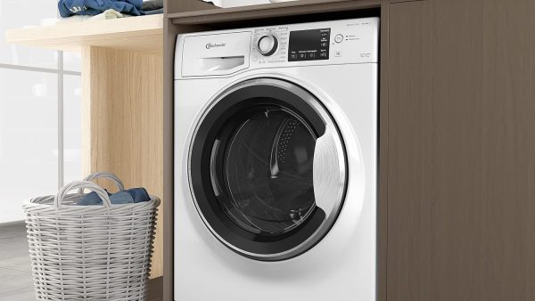 Bauknecht WATK Sense 96 41 N Waschtrockner/ 9/6 kg Waschen/Trocknen/Active Care Wash & Dry Technologie/Flecken 20?? / Dampf-Programm/Wolle-Programm/Nachlegefunktion/PRO-Inverter Motor. Wei? – Bild 7