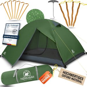 Zelt Ultraleicht & wasserdicht f??r 1-2 oder 3-4 Personen | Outdoor Zelt f??r Camping. Trekking oder Festival | Trekkingzelt. Campingzelt. Wanderzelt