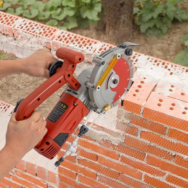 Betonsäge Elektrische Steinsäge 4800W Nassschneider Pflastersteine 5000 R/min Wand-Schneidemaschine Elektrische Staubfreies Steintrennmaschine – Bild 8