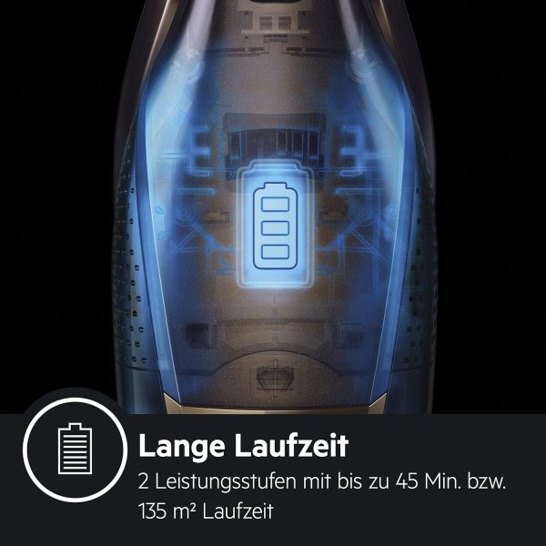 AEG Ergorapido CX7-2-45AN 2in1 Akku-Staubsauger / beutellos / Tierhaard??se / bis zu 45 Min. Laufzeit / freistehend / 180?? Drehgelenk / B??rstenreinigungsfunktion / LED-Licht / rot / Exklusiv bei Amazon – Bild 7