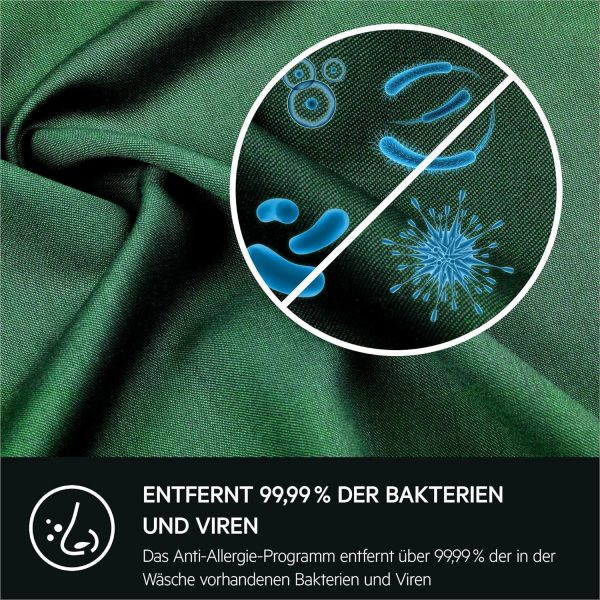 AEG L6AMZ48FL? Waschmaschine / Serie 6000 mit ProSense / Mengenautomatik / 8.0 kg / 1400 U/min – Bild 4