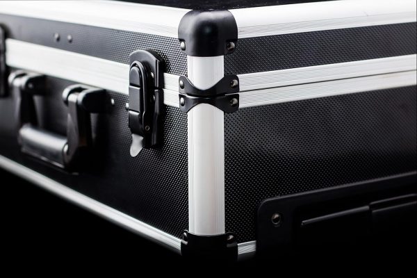 Meister Werkzeugtrolley 156-teilig - Werkzeug-Set-Mit Rollen- Teleskophandgriff/Profi Werkzeugkoffer befüllt/Werkzeugkiste fahrbar /Werkzeugbox komplett mit Werkzeug. Schwarz/Silber. 8971440 – Bild 11