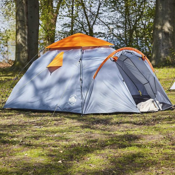 Lumaland Pop Up Zelt | 3-4 Personen Familienzelt | Wurfzelt Innenma?e 210x210x120 cm | Wasserdicht & Windfest | Ideal als Camping. Festival & Reise Zelt | Ultraleicht & Robust – Bild 8