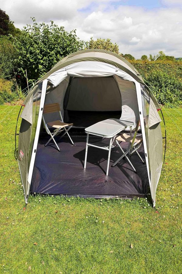 Coleman Zelt Coastline 3 Plus | kompaktes 3 Mann Zelt | 3 Personen Tunnelzelt | leichtes Campingzelt mit Vorzelt und Fenstern | Wasserdicht Dank 3.000mm Wassers?ule – Bild 9