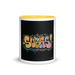 Tasse mit farbiger Innenseite