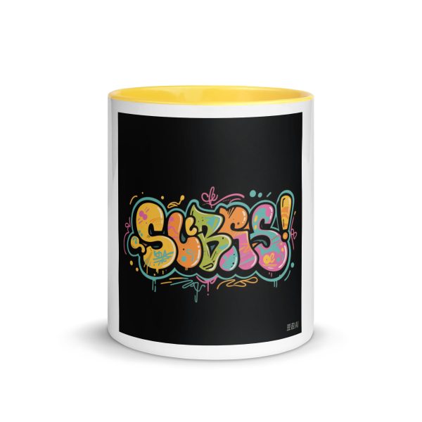 Tasse mit farbiger Innenseite