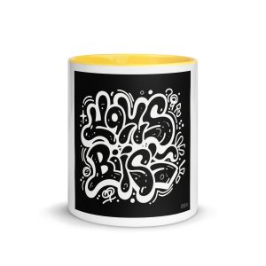 Tasse mit farbiger Innenseite