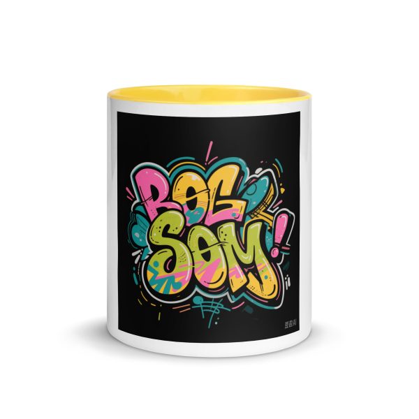 Tasse mit farbiger Innenseite