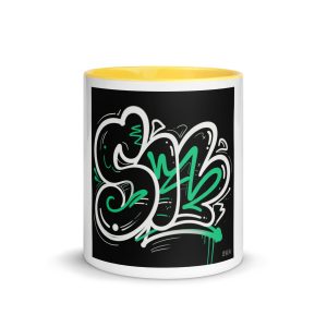 Tasse mit farbiger Innenseite